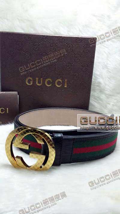 gucci真品代購 男女士通用休閑腰帶 G416