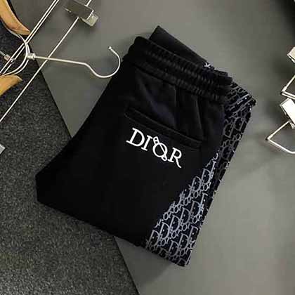 DIoR雙面拼接獨家定制面料拼接l休閑褲